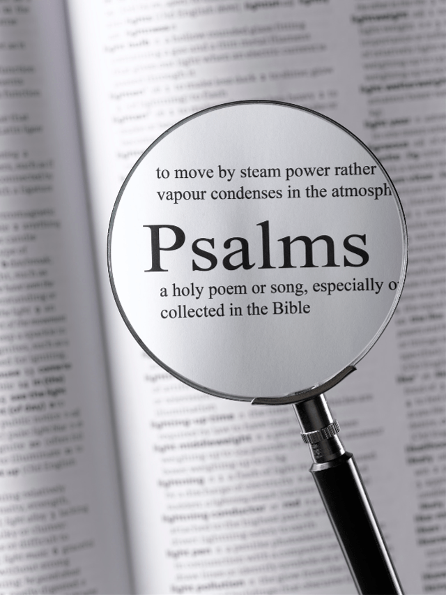 Psalms 1:1-6-The Way of the Righteous and the Wicked