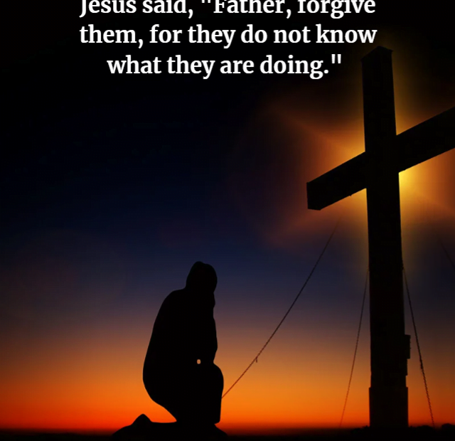 Last 7 Words, that Lord Jesus Said on the Cross.